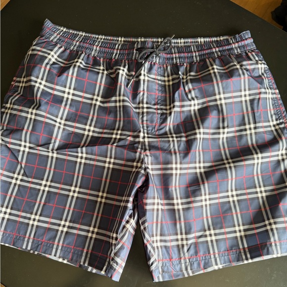 Burberry NWTs Plaid Swim Shorts